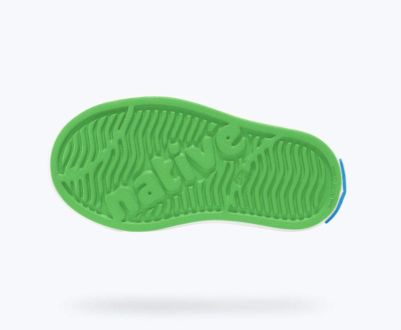 Native Shoes, Jefferson Child, Kids Lightweight Sneaker, Grasshopper Green/Shell White, 4 M US Toddler - Image 2